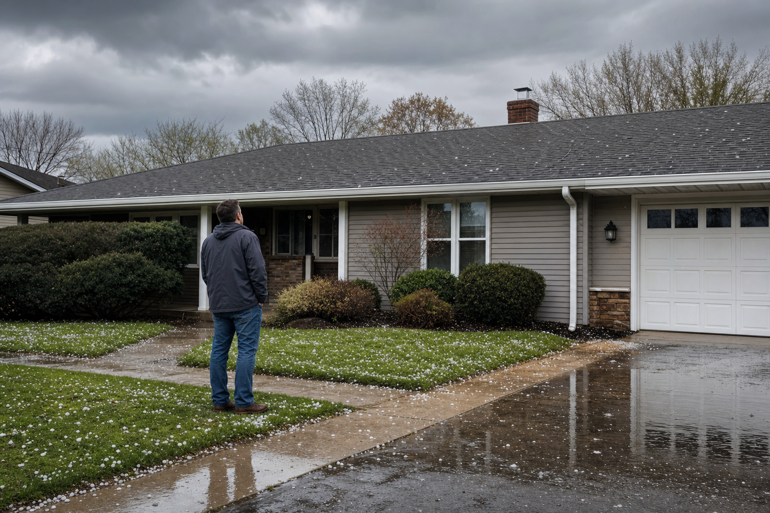 Lake County Hail Roof Damage: What to Check After a Severe Storm