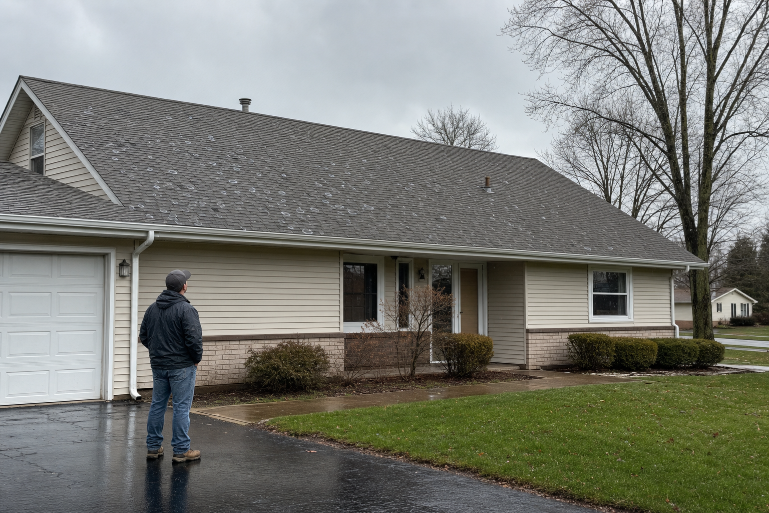 How to Document Hail and Wind Roof Damage in Lake County