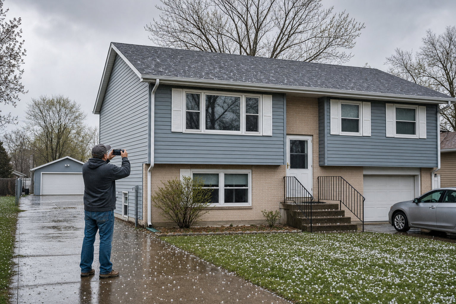 Illinois Hail and Wind Roof Damage Documentation Guide for Lake County Homeowners