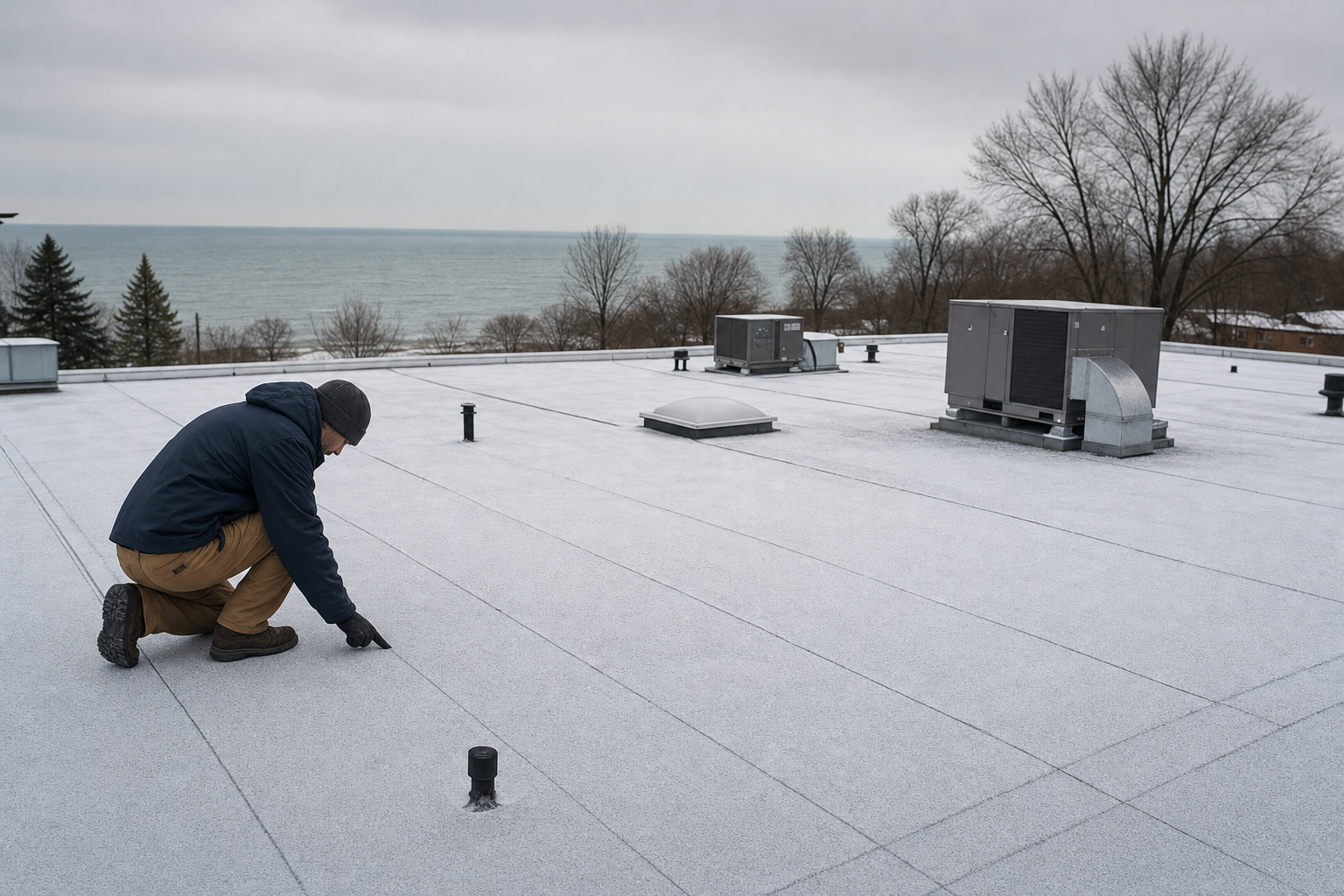 SBS Modified Bitumen Roofing for Illinois Low-Slope Roofs