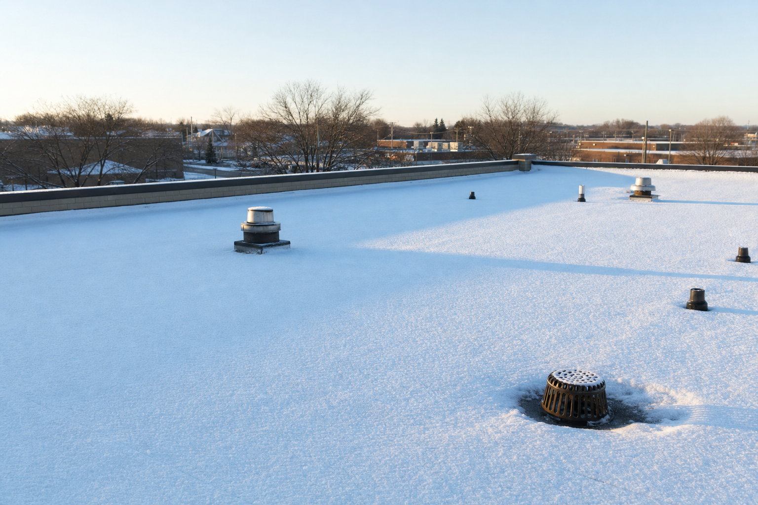SBS Modified Bitumen Roofing for Illinois Low-Slope Roofs